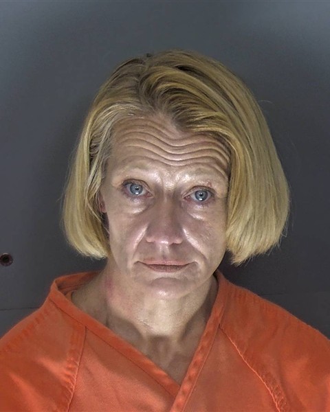 Booking photo of Rebecca Brigham