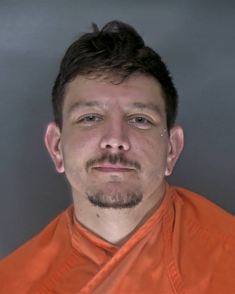 Booking photo of Justin Webb