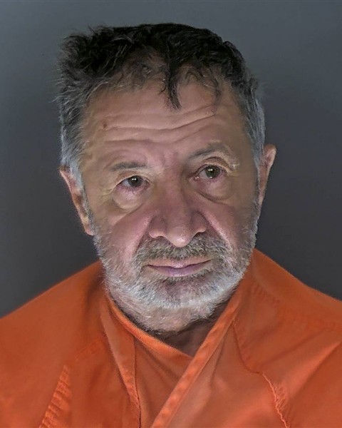 Booking photo of Michael Saunders