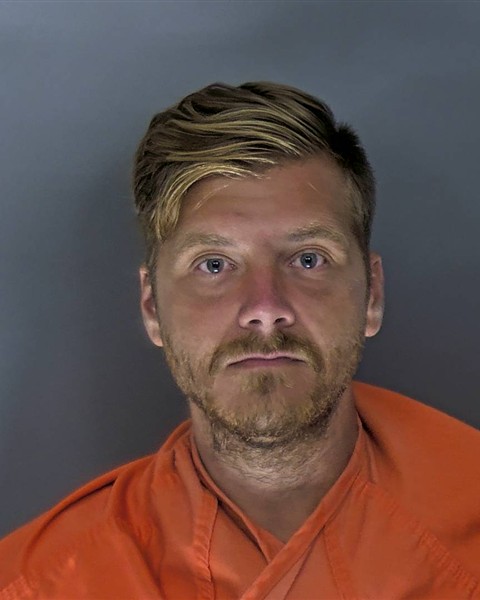 Booking photo of Aaron Padgett