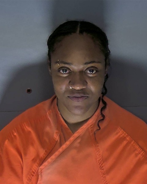 Booking photo of Shakeria Bellamy