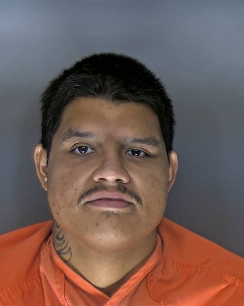 Booking photo of Mark Cuevas