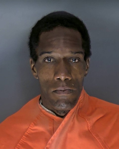 Booking photo of Desmond Burks