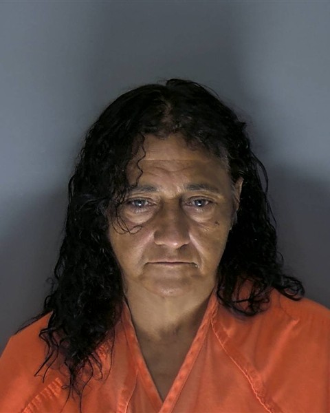 Booking photo of Margie Haggins