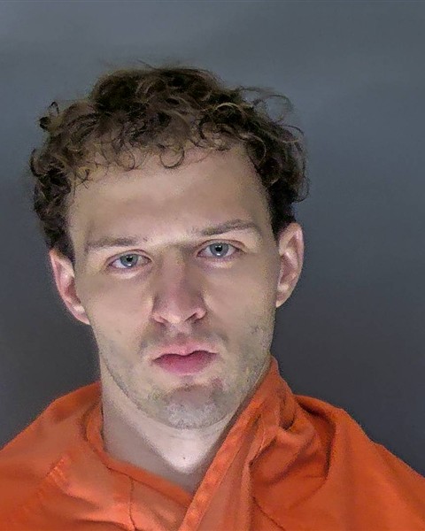 Booking photo of Evan Robinson