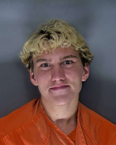 Booking photo of Samuel Hughes