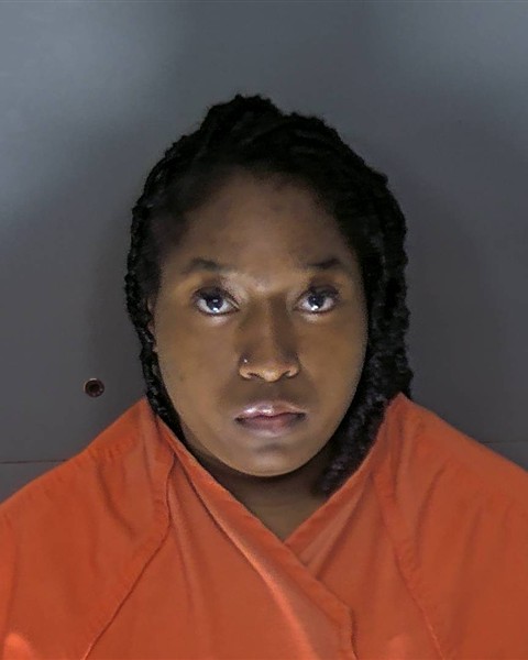 Booking photo of Jazmyn Evans