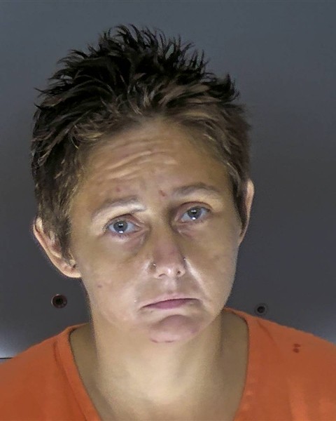 Booking photo of Ashley Dew
