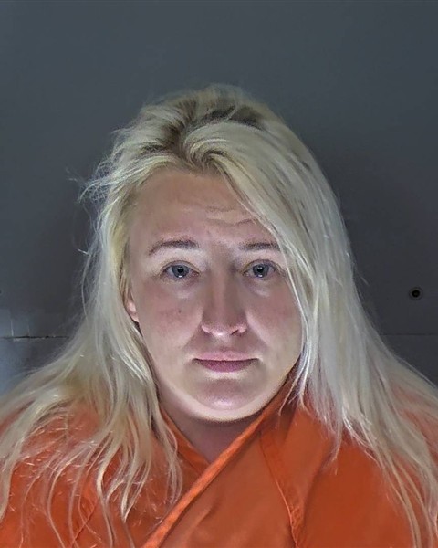 Booking photo of Kimberly Combs