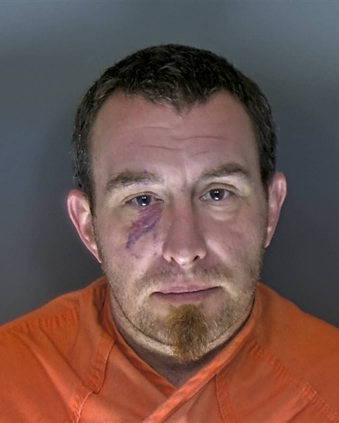 Booking photo of Nicholas Gagne