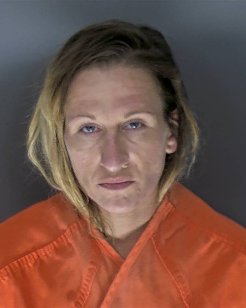 Booking photo of Monica Pereschuk
