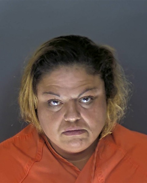 Booking photo of Sarah Phillips