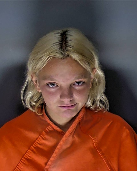 Booking photo of Erin Hickel