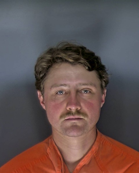 Booking photo of Axel Sweeney