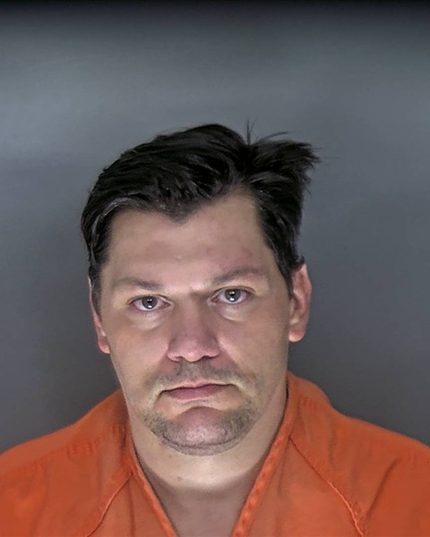 Booking photo of Michael Clawson