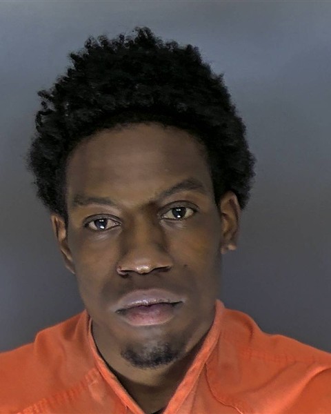 Booking photo of Adrien Wallace