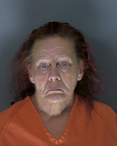Booking photo of Carolyn Blevins