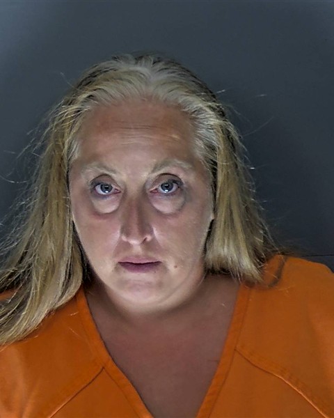 Booking photo of Carrie Blevins