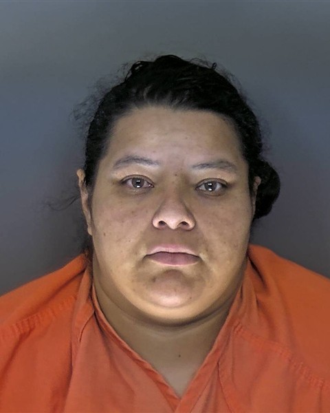Booking photo of Keyli Valdez