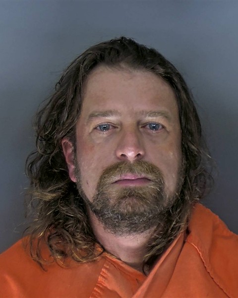 Booking photo of David Shelley