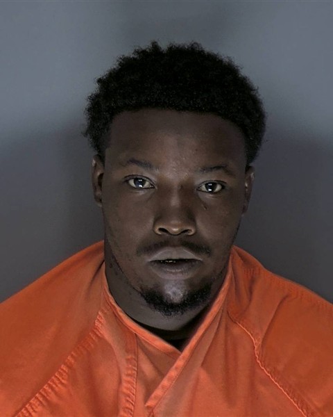 Booking photo of Tarzavian Harvin
