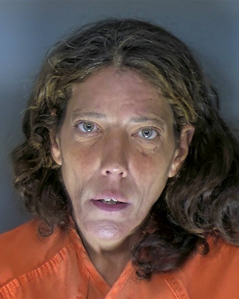 Booking photo of Rebecca Clark