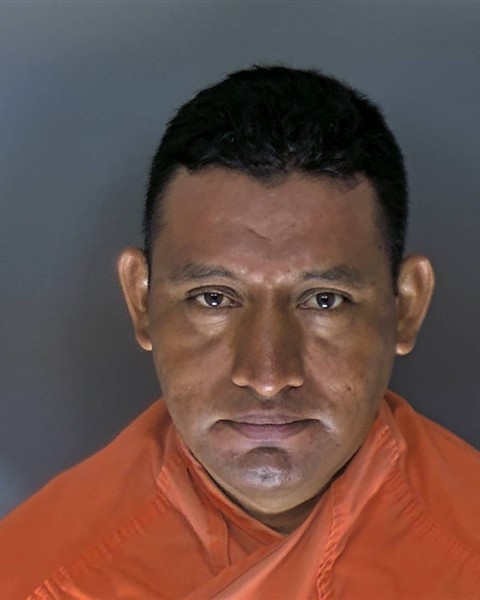 Booking photo of Jorge Perez Cruz