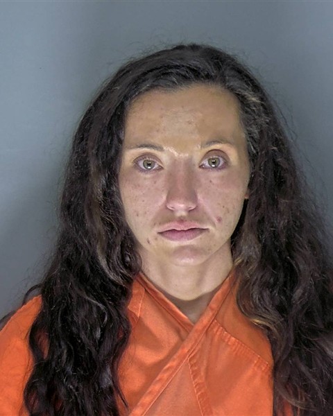 Booking photo of Hallie Matney