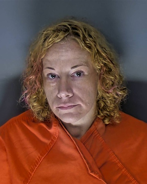 Booking photo of Christine Heldenbrand
