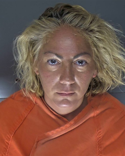 Booking photo of Brittany Huffman