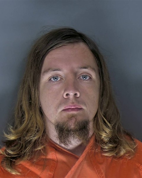Booking photo of Nathanael Moody