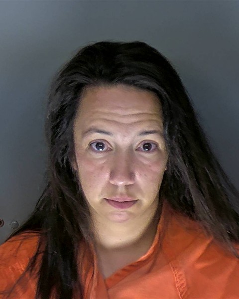 Booking photo of Sarah Hendon