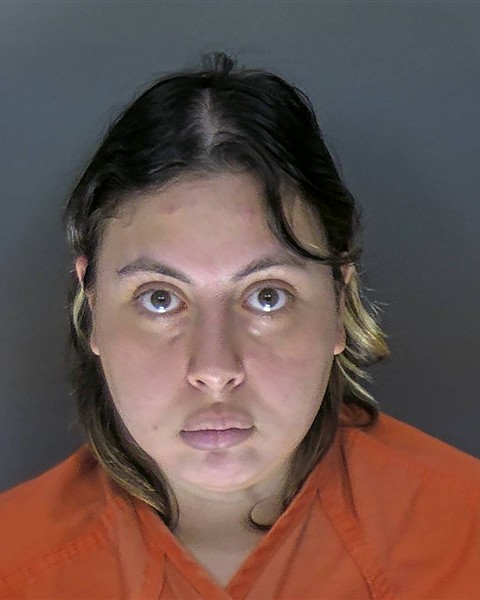 Booking photo of Jolie Sanchez