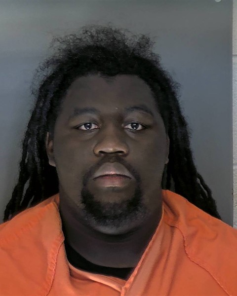Booking photo of Jairen Rogers