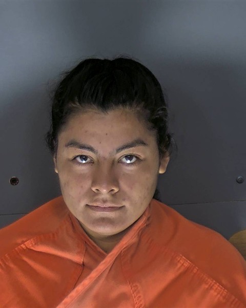 Booking photo of Blanca Melendez Gregorio