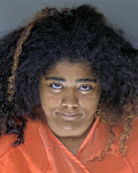 Booking photo of Sanya Emanuel
