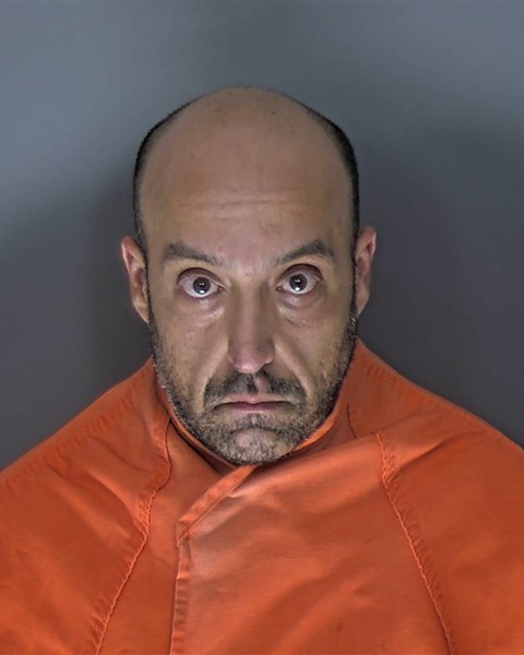 Booking photo of Jesse Harlan
