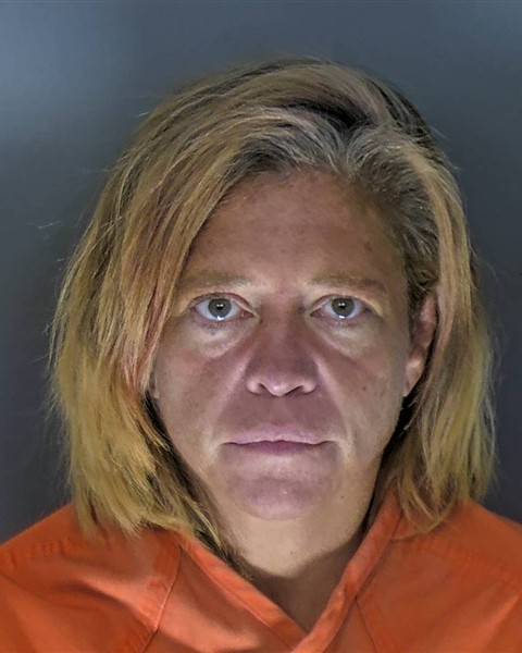 Booking photo of April York