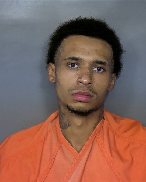 Booking photo of Jordan Dickinson