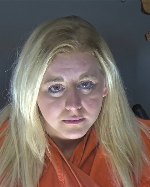 Booking photo of Kathleen Oldaker