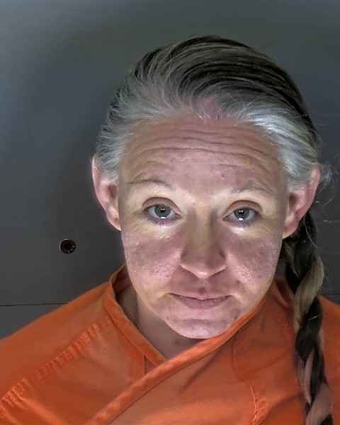 Booking photo of Haley Burger