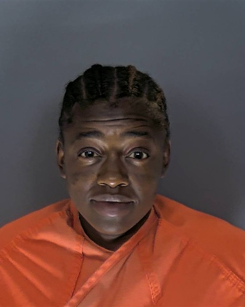 Booking photo of Mae Thomas