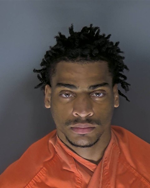 Booking photo of Jerimiyah Hughes