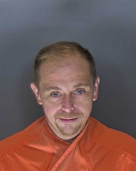 Booking photo of Michael Huffert