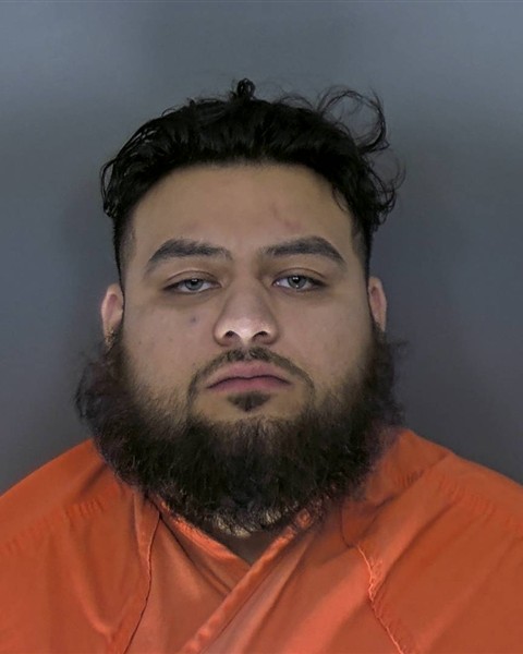Booking photo of Andy Arias