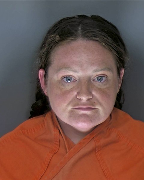 Booking photo of Bridget Mccomsey
