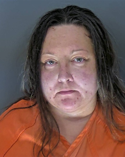 Booking photo of Ashley Farrington