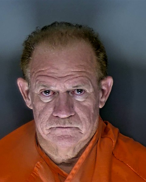 Booking photo of Russell Jones