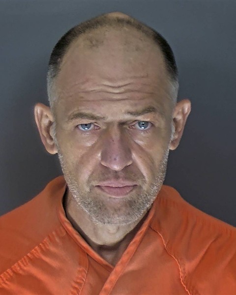 Booking photo of Christopher May
