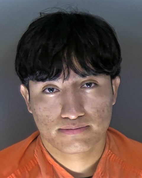 Booking photo of Izael Hernandez